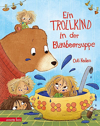 Ein Trollkind in der Blaubeersuppe