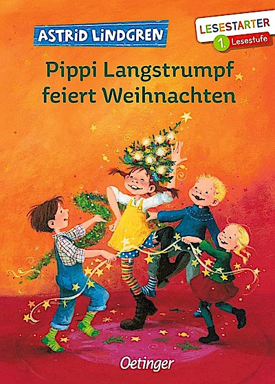 Pippi Langstrumpf feiert Weihnachten (Lesestarter, 1.Stufe)