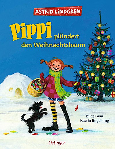 Pippi Langstrumpf plündert den Weihnachtsbaum