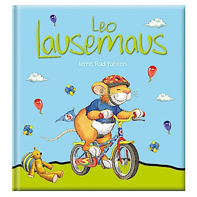 Leo Lausemaus - lernt Rad fahren