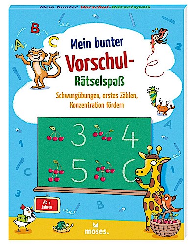 Mein bunter Vorschul-Rätselspaß