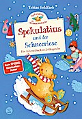 Spekulatius, der Weihnachtsdrache. Spekulatius und der Schn