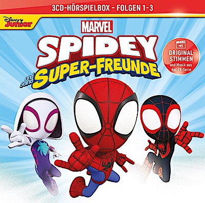 Marvels Spidey u.s. Super-Freunde  3 CD Box (z.Marvel-Serie)