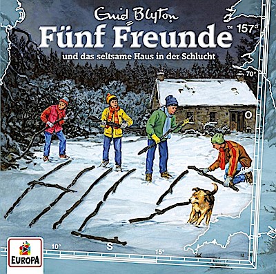 Fünf Freunde 157- und das seltsame Haus i.d.Schlucht