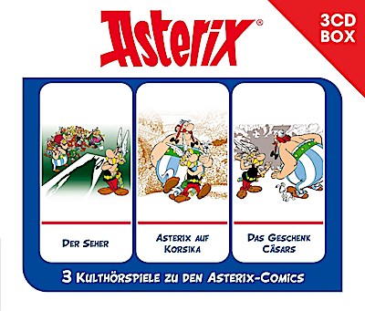 Asterix Hörspielbox 7 (F.19-21) 3 CD-Box