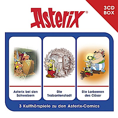 Asterix Hörspielbox 6 (F.16-18) 3 CD-Box