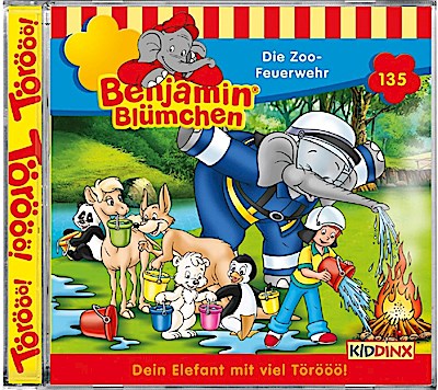 Benjamin Blümchen 135 - Die Zoo-Feuerwehr