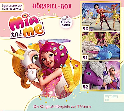 Mia and Me F.40-42 - Hörspiel-Box mit Blumentütchen