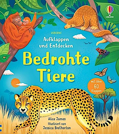 Aufklappen und Entdecken: Bedrohte Tiere