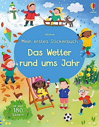 Mein erstes Stickerbuch: Das Wetter rund ums Jahr