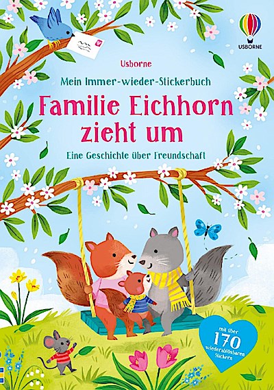 Mein-Immer-wieder-Stickerbuch: Familie Eichhorn zieht um
