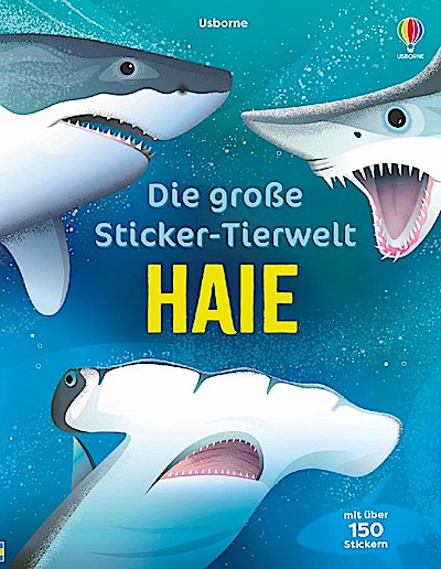 Die große Sticker-Tierwelt: Haie