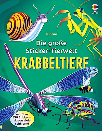 Die große Sticker-Tierwelt: Krabbeltiere