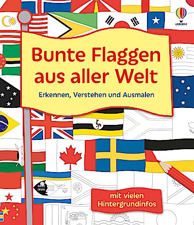 Bunte Flaggen aus aller Welt Erkennen, Versteh...