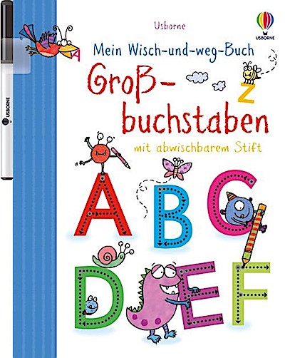 Mein Wisch-und-weg-Buch: Großbuchstaben