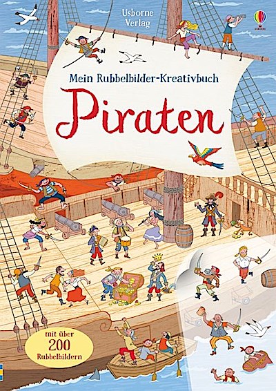 Mein Rubbelbilder-Kreativbuch: Piraten