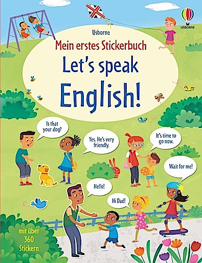 Mein erstes Stickerbuch: Let’s speak English!