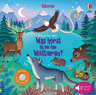Klänge der Natur: Was hörst du b. d. Wildtieren? (Soundbuch)