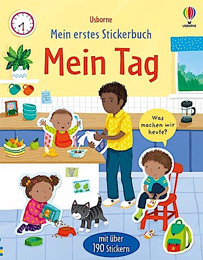 Mein erstes Stickerbuch: Mein Tag