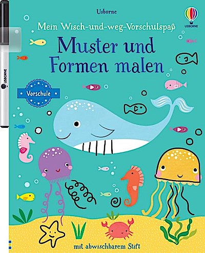 Mein Wisch-und-weg-Vorschulspaß: Muster und Fo...