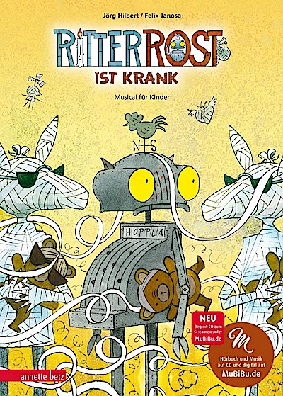 Ritter Rost 10: Ritter Rost ist krank (mit CD)