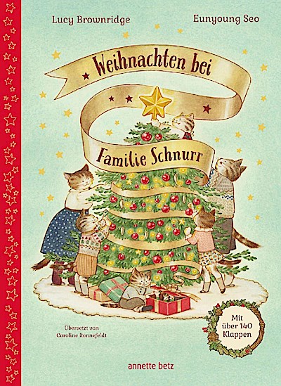Weihnachten bei Familie Schnurr (Pappbilderbuch mit Klappen)