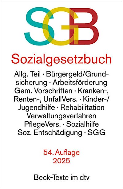 Sozialgesetzbuch mit Sozialgerichtsgesetz