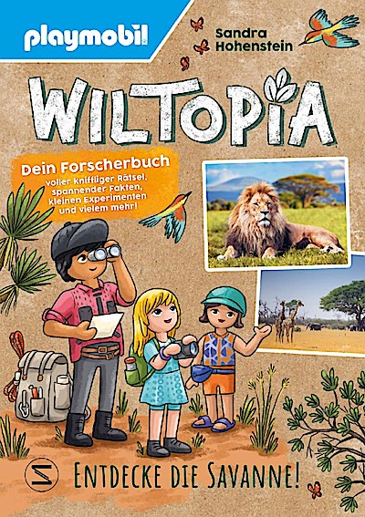 Playmobil Wiltopia: Forscherbuch - Entdecke die Savanne