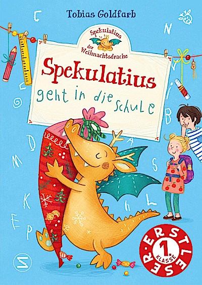 Spekulatius, der Weihnachtsdrache. Spekulatius geht in die