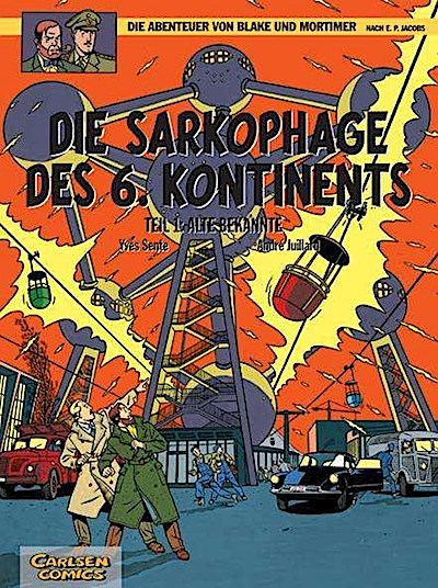 Blake und Mortimer 13: Die Sarkophage des 6. Kontinents, Te