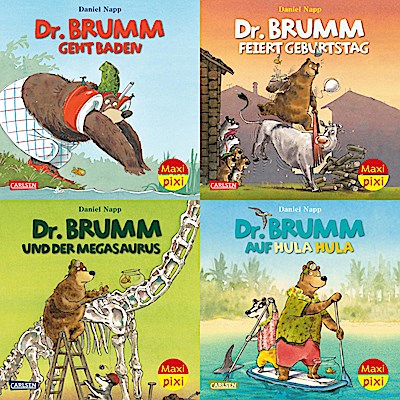Maxi-Pixi-4er-Set 91: Neues von Dr. Brumm (4x1...