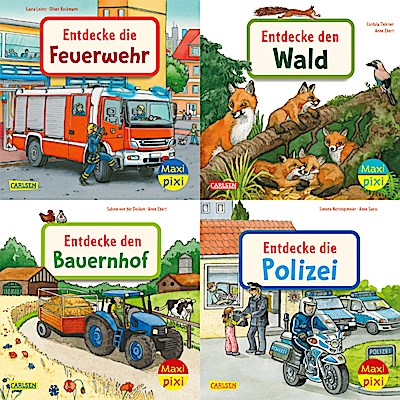 Maxi-Pixi-4er-Set 97: Entdecke deine Welt 2 (4...