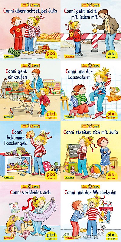 Pixi-8er-Set 260: Meine Freundin Conni (8x1 Exemplar)