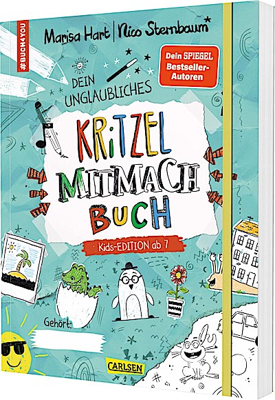 #buch4you: Dein unglaubliches Kritzel-Mitmach-Buch