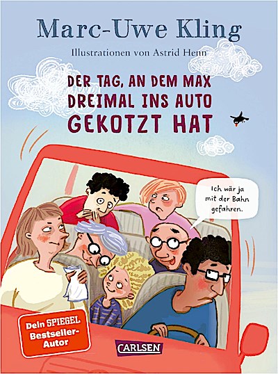 Der Tag, an dem Max dreimal ins Auto gekotzt hat