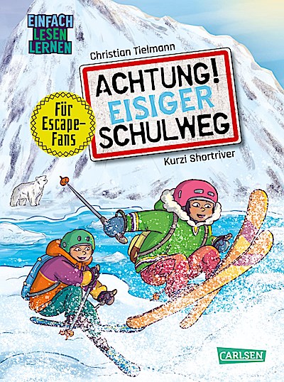 Eisiger Schulweg