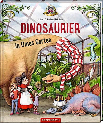 Dinosaurier (1) in Omas Garten