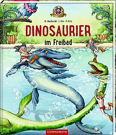 Dinosaurier (2)  im Freibad