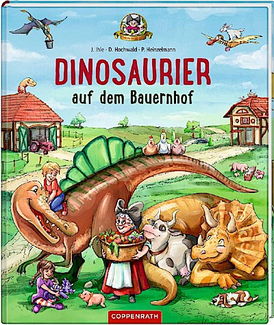 Dinosaurier (4) auf dem Bauernhof