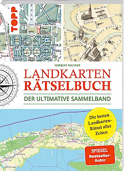 Landkarten Rätselbuch – Die besten Landkarten-Rätsel all...
