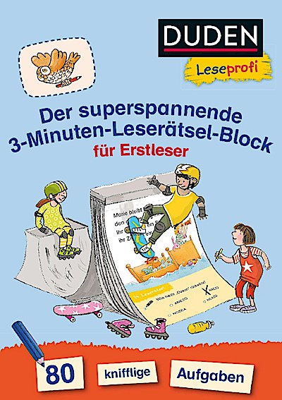 Duden Leseprofi - Der superspannende 3-Minuten-Leserätsel-B