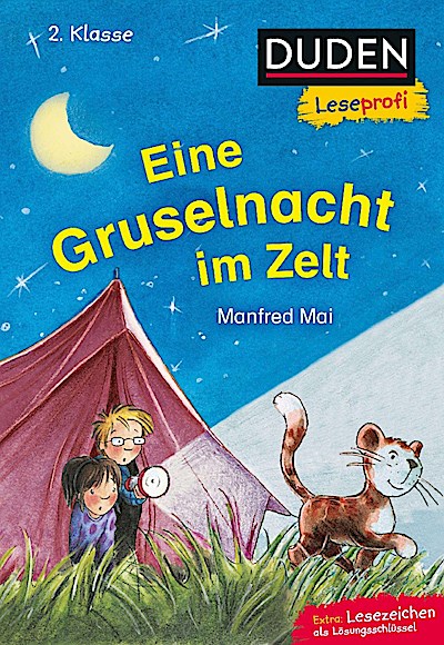 Duden Leseprofi - Eine Gruselnacht im Zelt
