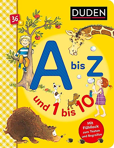 DUDEN - A bis Z und 1 bis 10