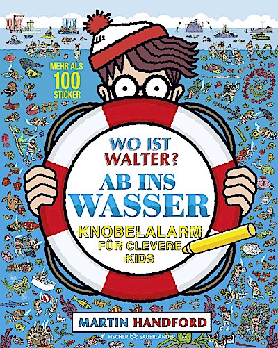 Wo ist Walter? Ab ins Wasser (Knobelalarm)