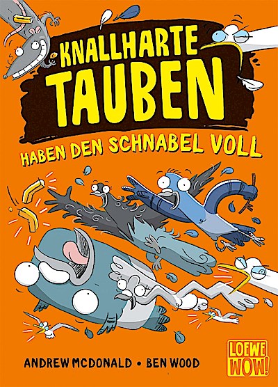 Knallharte Tauben haben den Schnabel voll