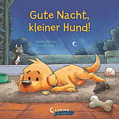 Gute Nacht, kleiner Hund!