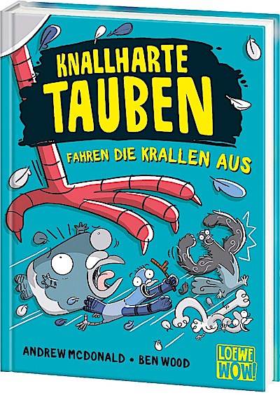 Knallharte Tauben fahren die Krallen aus
