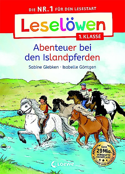 Leselöwen 1. Klasse - Abenteuer bei den Islandpferden