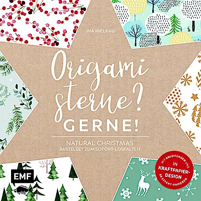 Origamisterne? Gerne! – Natural Christmas – Weihnachtliches