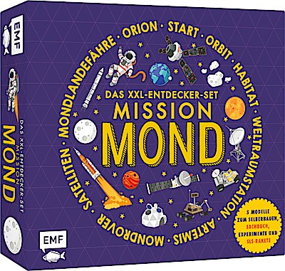 Das XXL-Entdecker-Set – Mission Mond: 5 Modelle zum Selb...